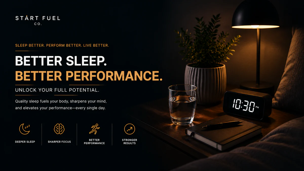 Better Sleep, Better Performance – Unlock Your Full Potential